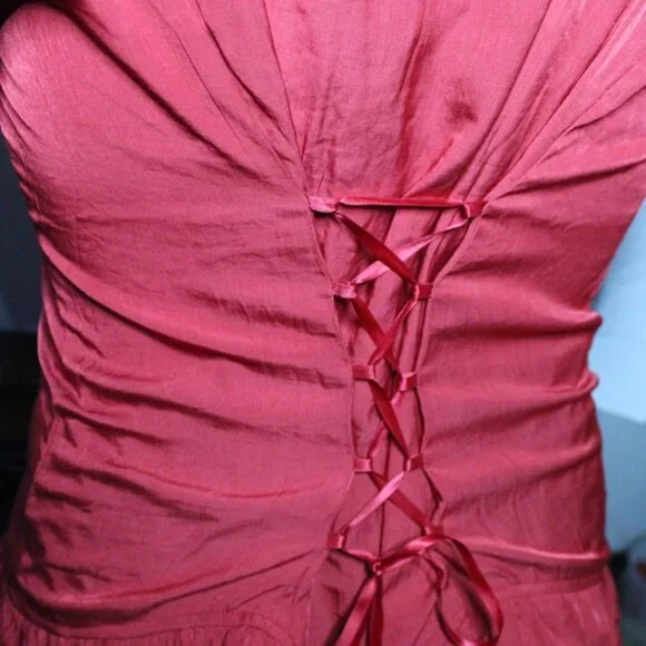 NWT red Scarlett Darkness Corset Blouse - 2XL (F21) - Picture 5 of 8